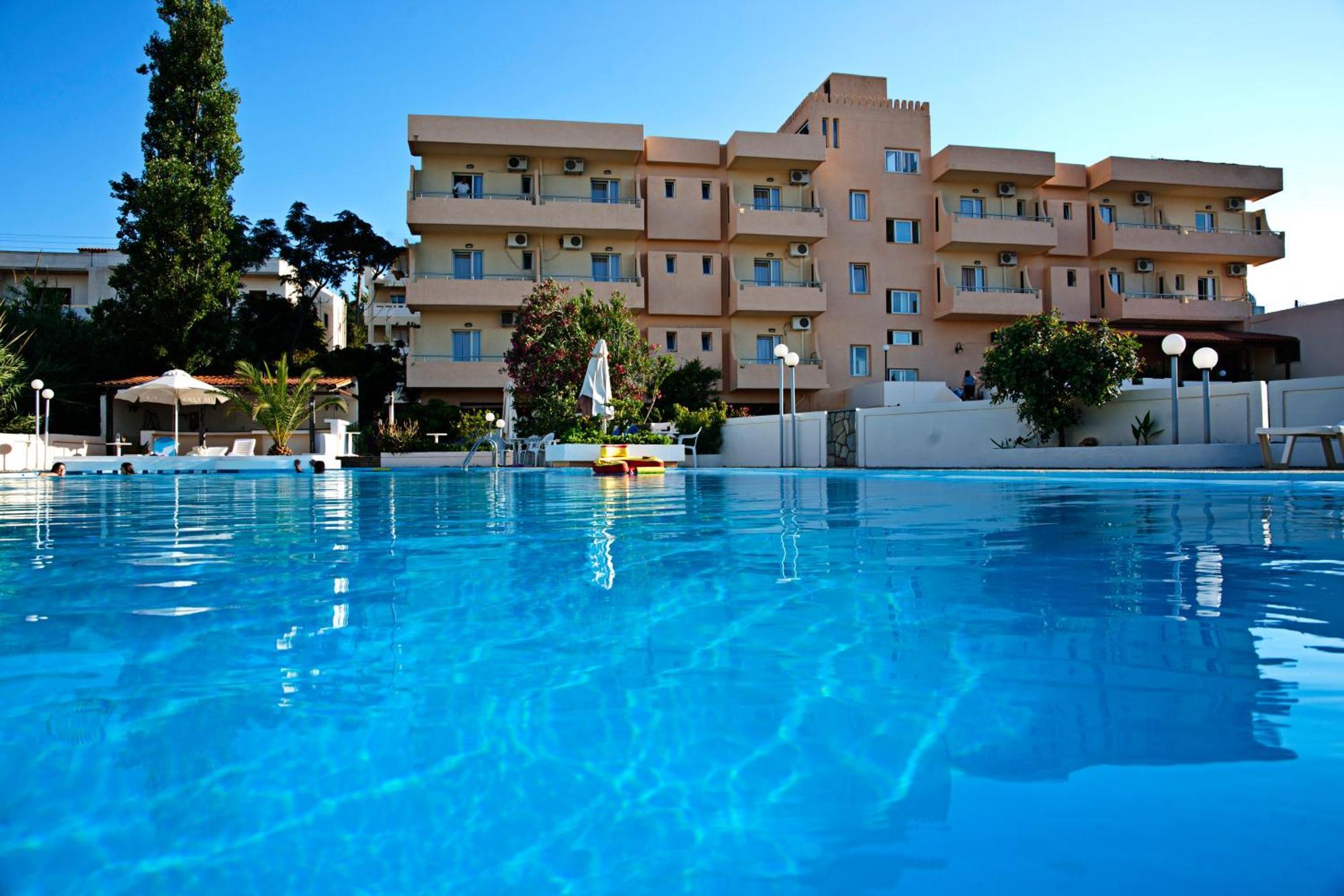 Albatros Hotel Maleme Exterior foto